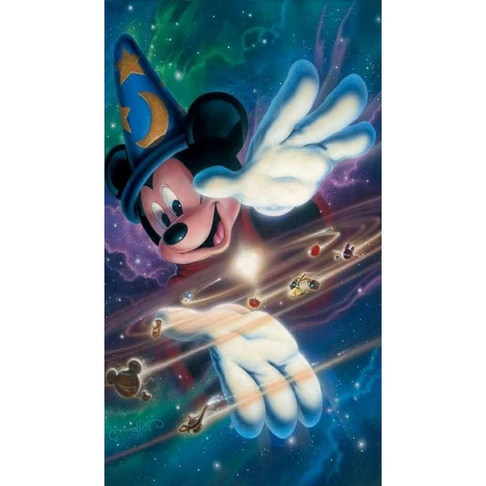 Disney Mickey - Full Round Drill Diamond Painting 40*70CM