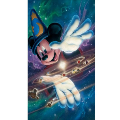 Disney Mickey - Full Round Drill Diamond Painting 40*70CM