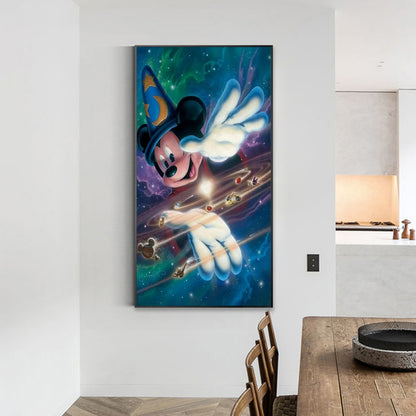 Disney Mickey - Full Round Drill Diamond Painting 40*70CM