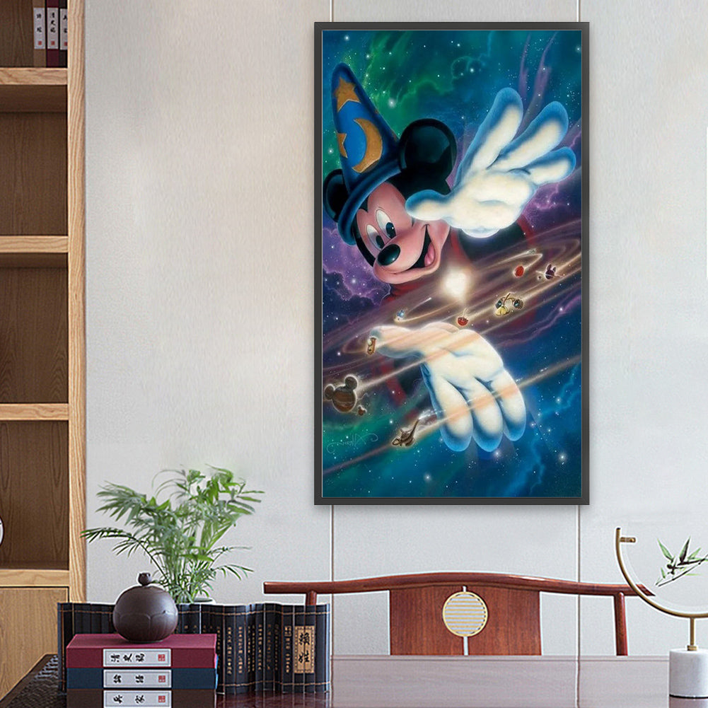 Disney Mickey - Full Round Drill Diamond Painting 40*70CM