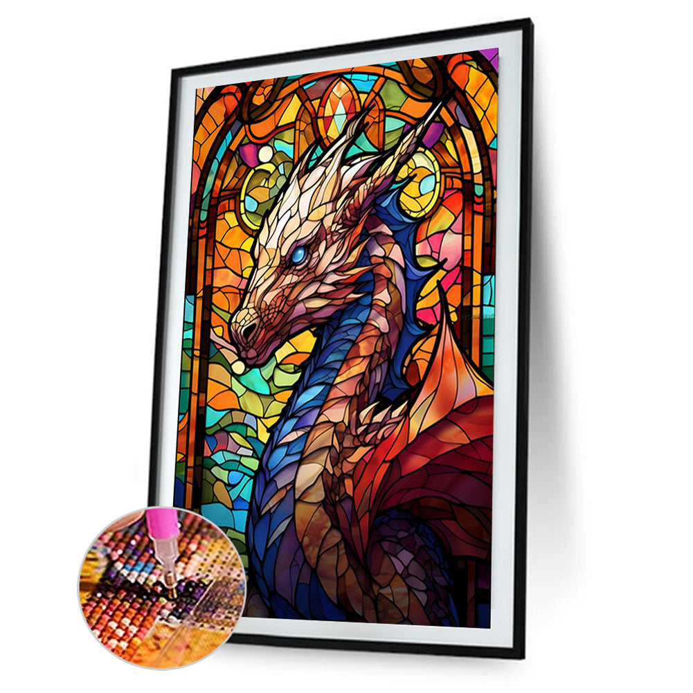 Peanut Sunflower Dragon - Full Round Drill Diamond Painting 40*55CM