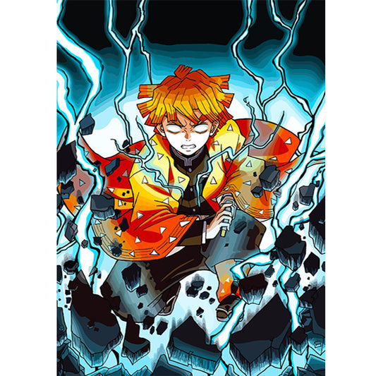 Demon Slayer Blade - Full Round Drill Diamond Painting 40*55CM