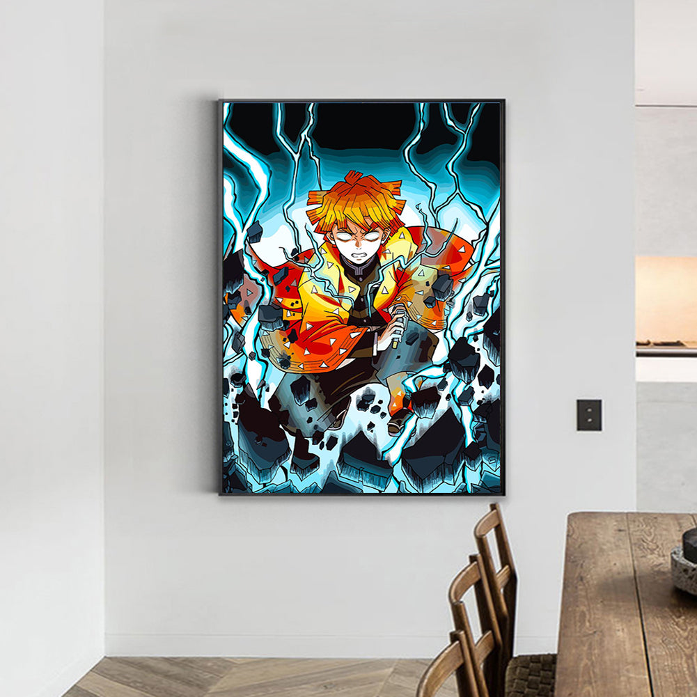 Demon Slayer Blade - Full Round Drill Diamond Painting 40*55CM