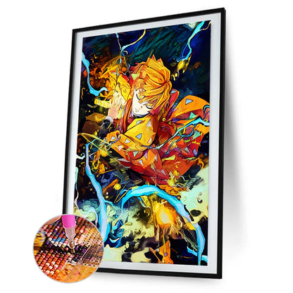 Demon Slayer Blade - Full Round Drill Diamond Painting 40*55CM