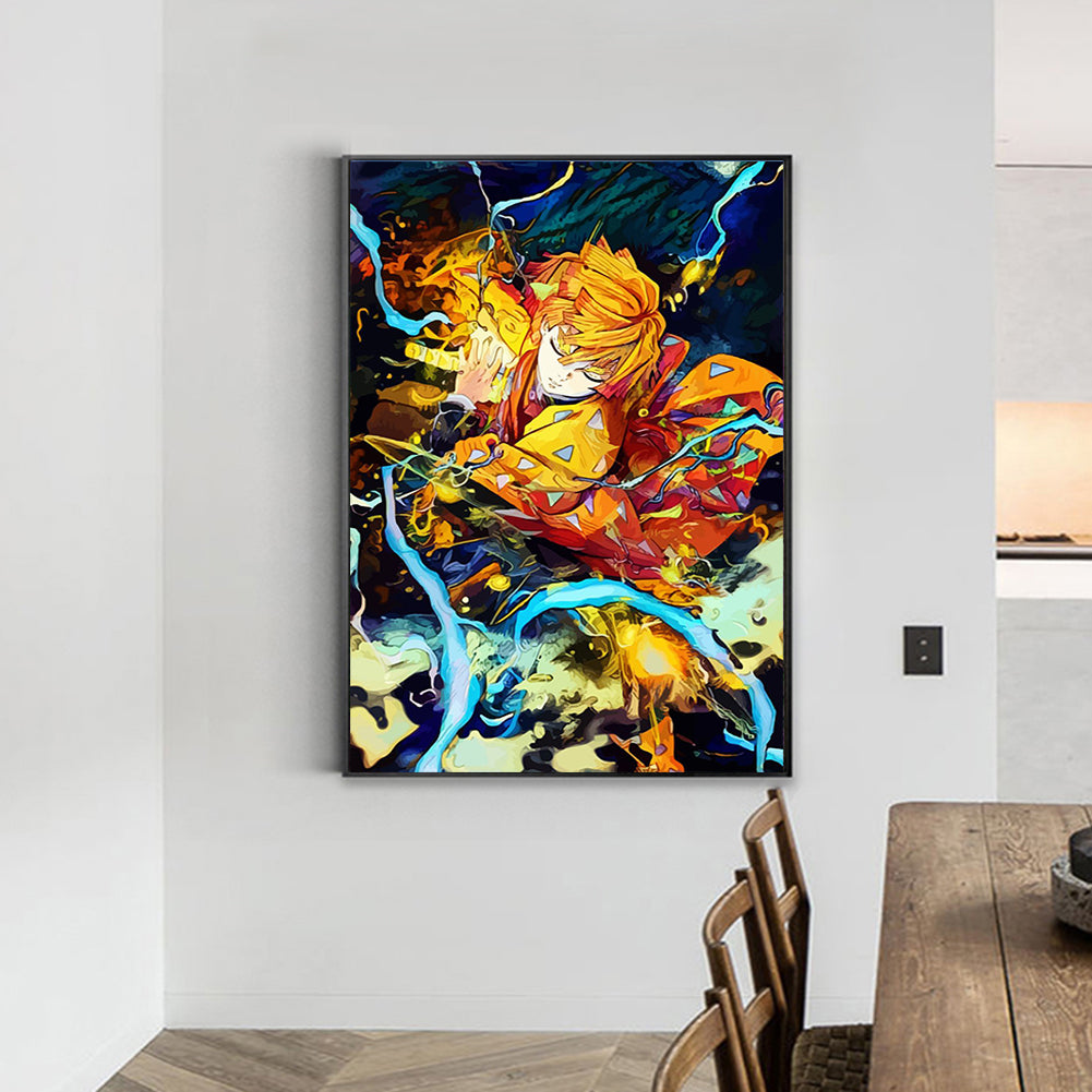 Demon Slayer Blade - Full Round Drill Diamond Painting 40*55CM