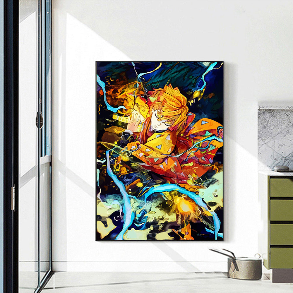 Demon Slayer Blade - Full Round Drill Diamond Painting 40*55CM