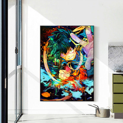 Demon Slayer Blade - Full Round Drill Diamond Painting 40*55CM