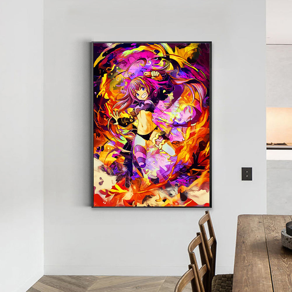 Demon Slayer Blade - Full Round Drill Diamond Painting 40*55CM