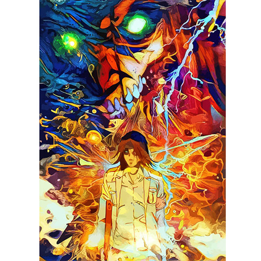 Demon Slayer Blade - Full Round Drill Diamond Painting 40*55CM
