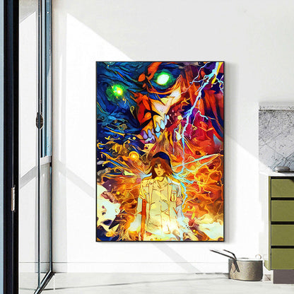 Demon Slayer Blade - Full Round Drill Diamond Painting 40*55CM