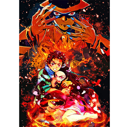 Demon Slayer Blade - Full Round Drill Diamond Painting 40*55CM