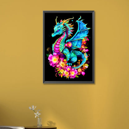 Pterosaur - Full Round Drill Diamond Painting 35*50CM