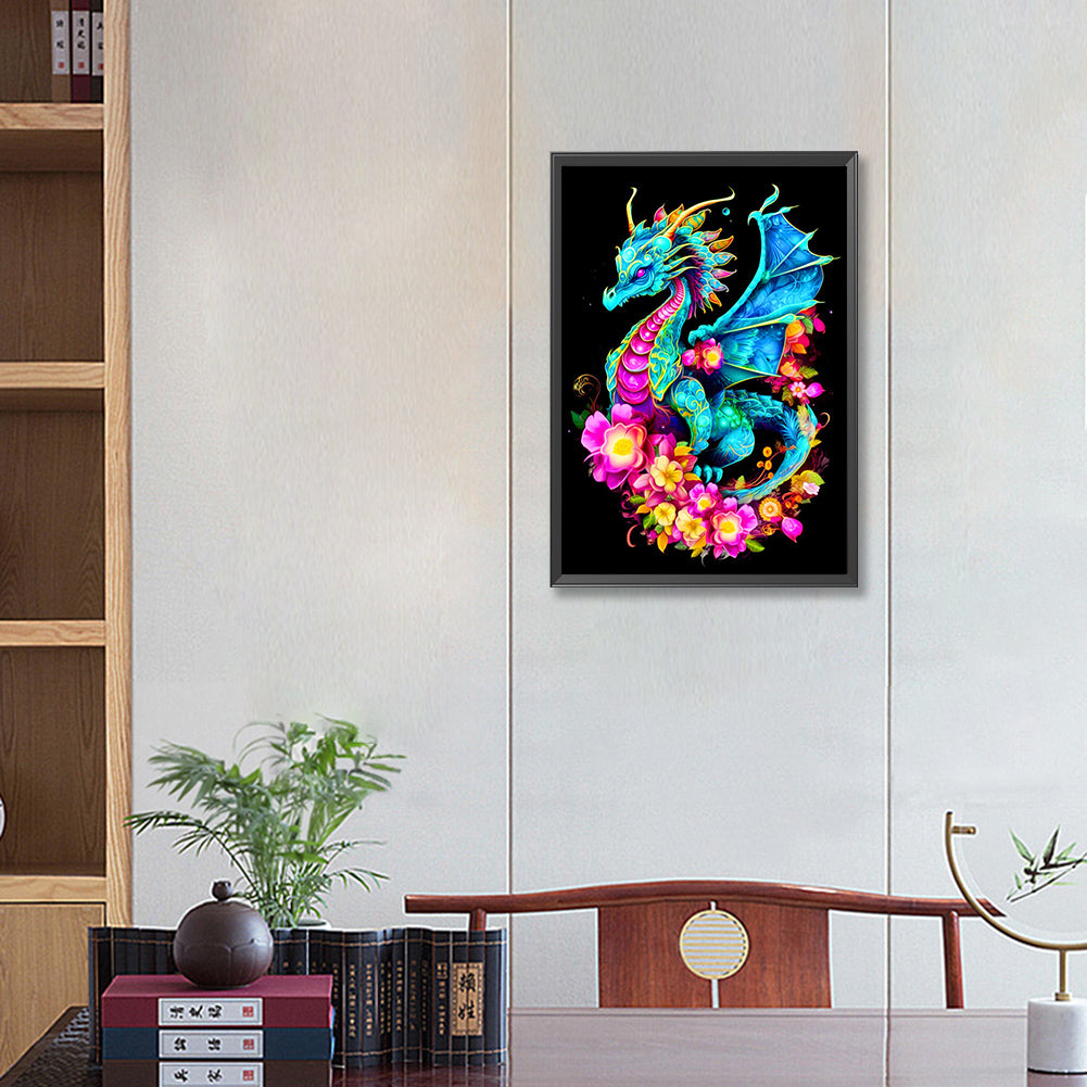 Pterosaur - Full Round Drill Diamond Painting 35*50CM