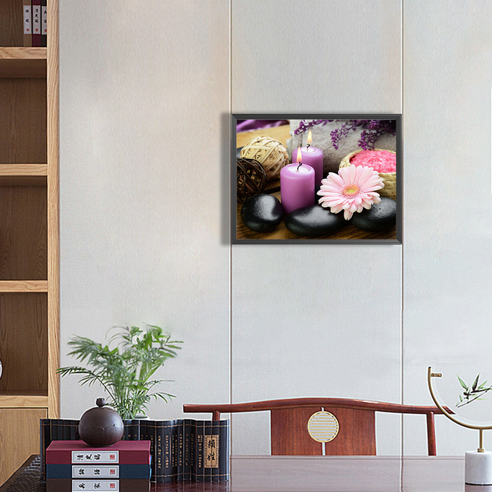 Zen Pebbles - Full Round Drill Diamond Painting 40*30CM