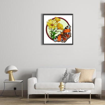 Medal Glass Painting - Full Round Drill Diamond Painting 30*30CM