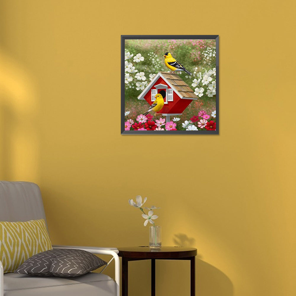 Bird Nest - Full Round Drill Diamond Painting 30*30CM