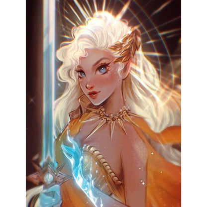 Elf Princess - Full Round Drill Diamond Painting 40*50CM