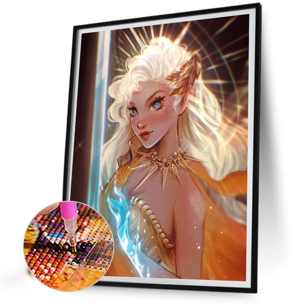 Elf Princess - Full Round Drill Diamond Painting 40*50CM
