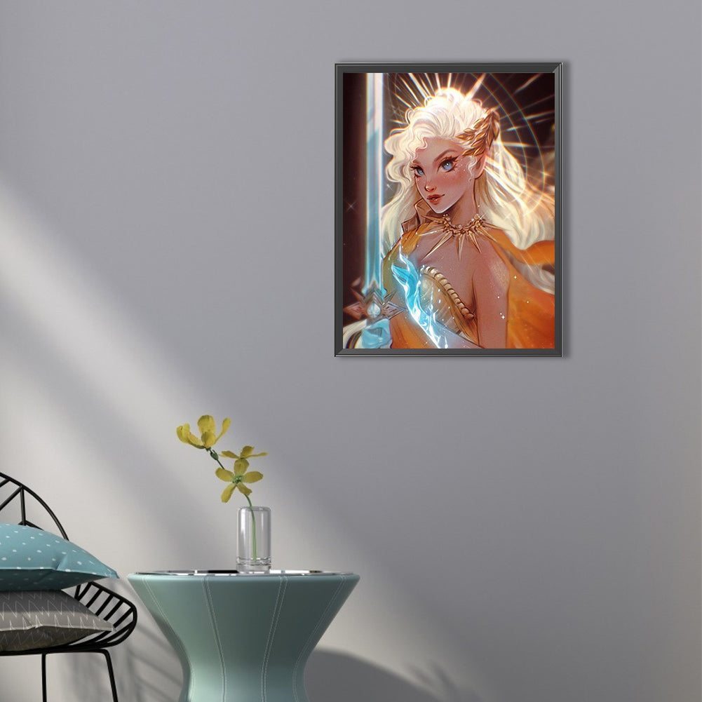 Elf Princess - Full Round Drill Diamond Painting 40*50CM