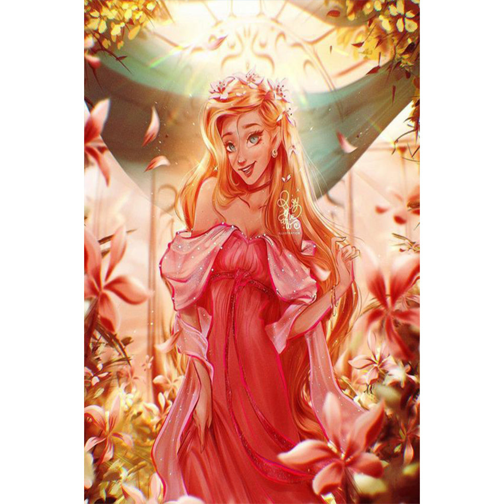 Princess Aurora - Full Round Drill Diamond Painting 40*60CM