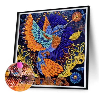 Hummingbird - Special Shaped Drill Diamond Painting 30*30CM