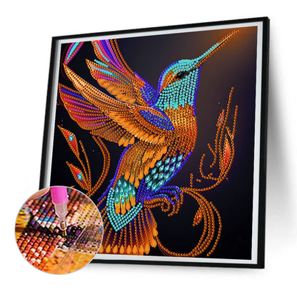 Hummingbird - Special Shaped Drill Diamond Painting 30*30CM