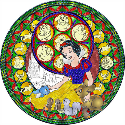 Snow White - Special Shaped Drill Diamond Painting 30*30CM