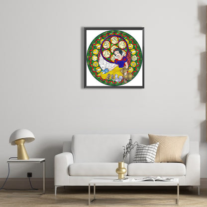 Snow White - Special Shaped Drill Diamond Painting 30*30CM