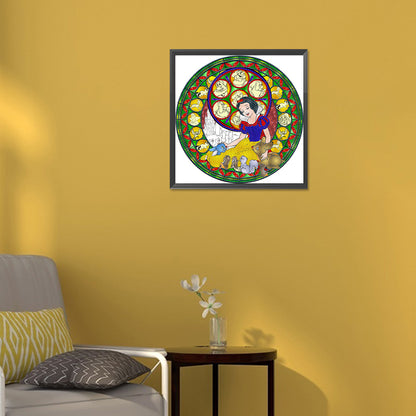 Snow White - Special Shaped Drill Diamond Painting 30*30CM