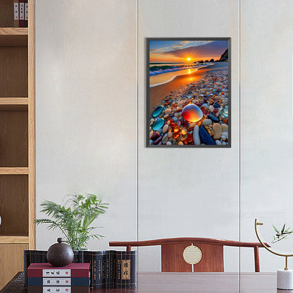 Colored Stones - Full Round Drill Diamond Painting 30*40CM
