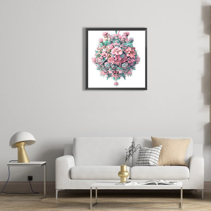 Blossoms - Full Round Drill Diamond Painting 30*30CM