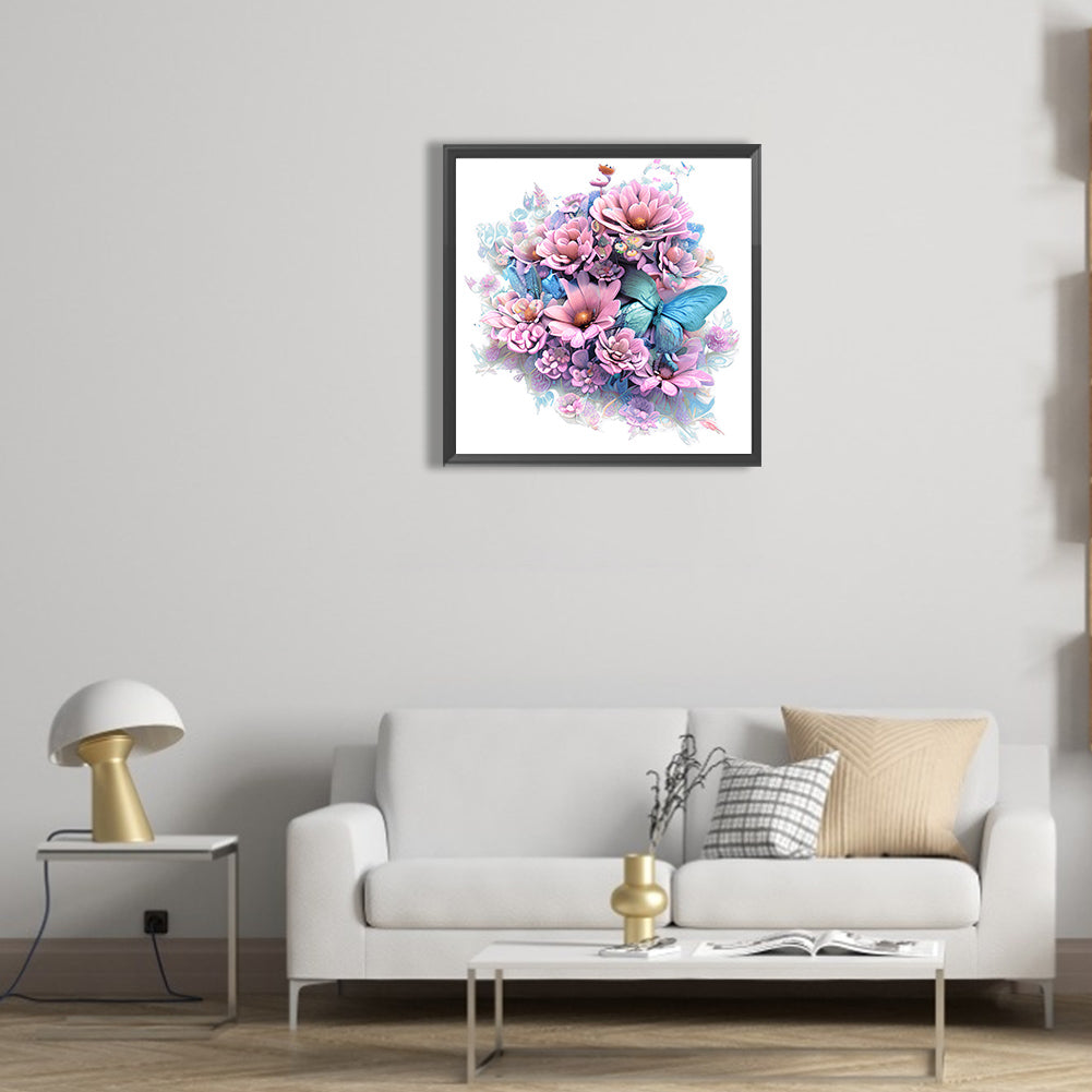 Blossoms - Full Round Drill Diamond Painting 30*30CM