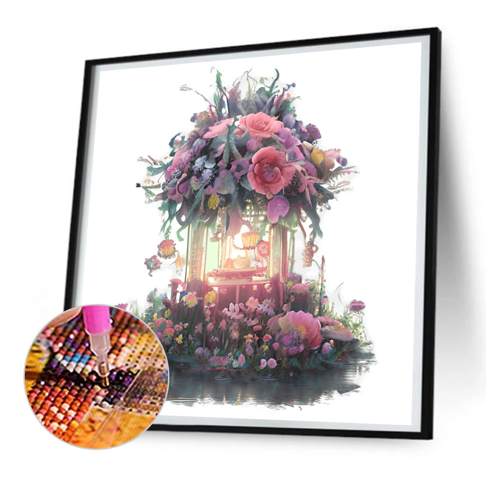 Blossoms - Full Round Drill Diamond Painting 30*30CM