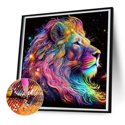 12 Constellation Leo - Full Round Drill Diamond Painting 30*30CM