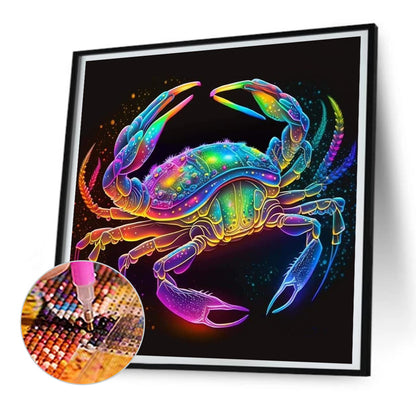 12 Constellation Cancer - Full Round Drill Diamond Painting 30*30CM