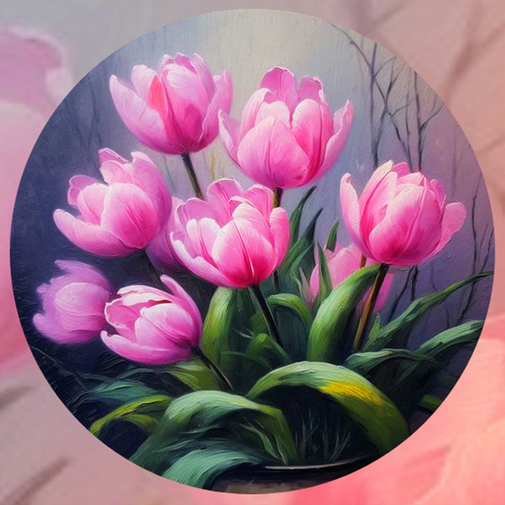 Poppy - Full Round Drill Diamond Painting 30*30CM