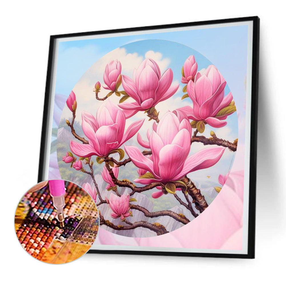 Magnolia - Full Round Drill Diamond Painting 30*30CM