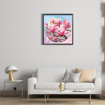 Magnolia - Full Round Drill Diamond Painting 30*30CM