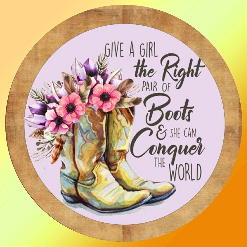Boots - Full Round Drill Diamond Painting 30*30CM