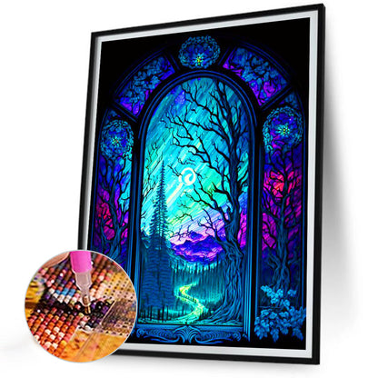 Aurora Night - Full Round Drill Diamond Painting 30*40CM