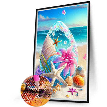Sea Starfish Shell - Full Square Drill Diamond Painting 20*30CM
