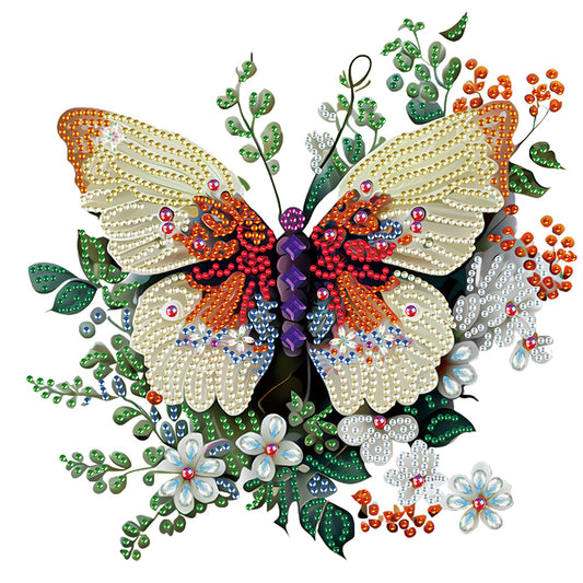 Butterfly - Special Shaped Drill Diamond Painting 30*30CM