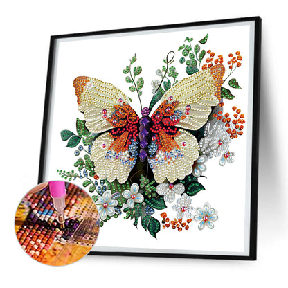 Butterfly - Special Shaped Drill Diamond Painting 30*30CM