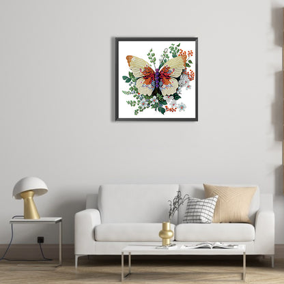 Butterfly - Special Shaped Drill Diamond Painting 30*30CM