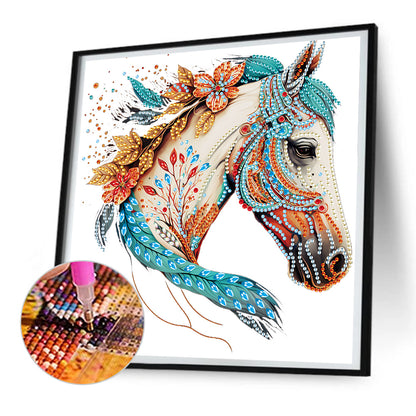 Horse - Special Shaped Drill Diamond Painting 30*30CM