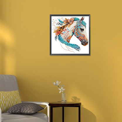 Horse - Special Shaped Drill Diamond Painting 30*30CM