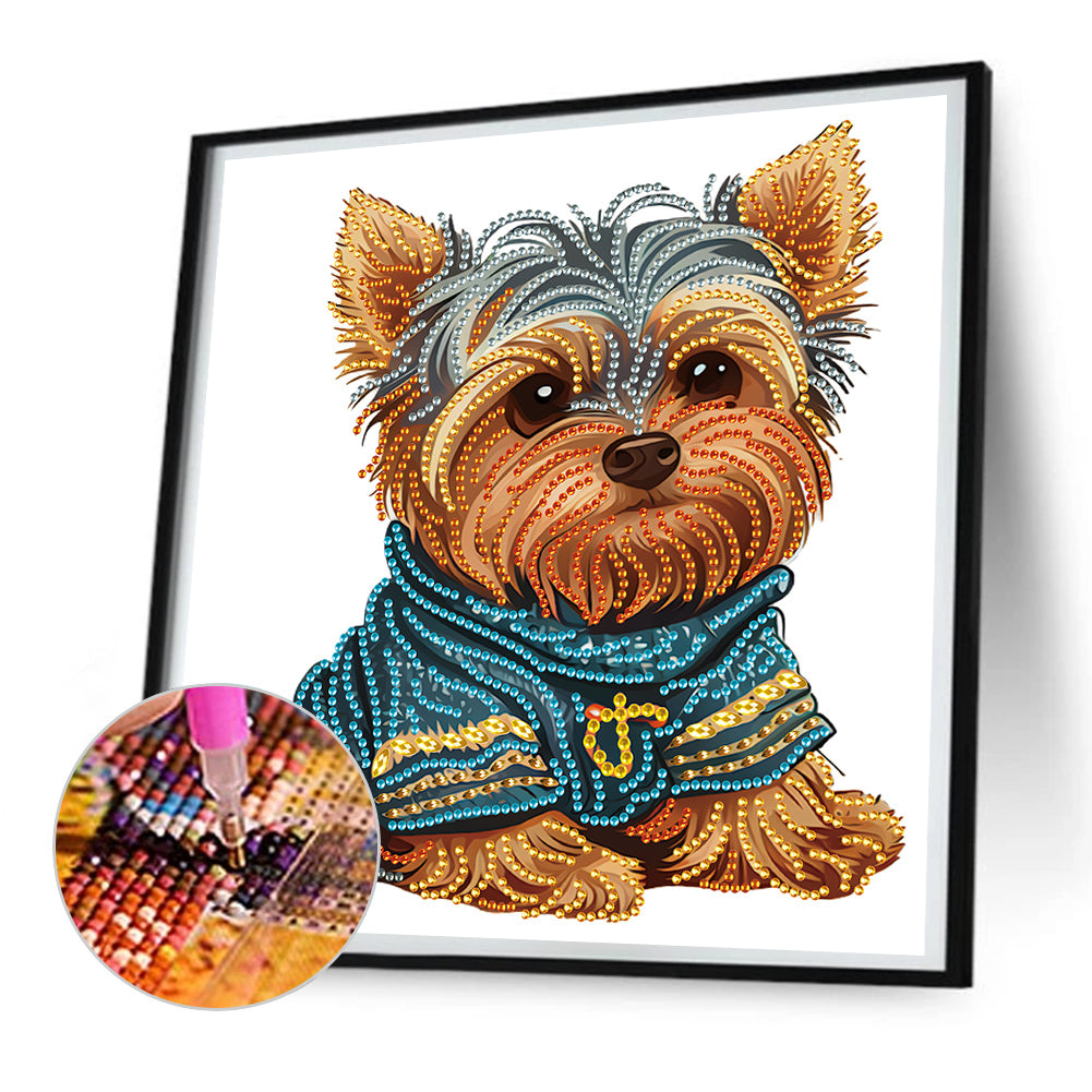 Yorkshire Terrier - Special Shaped Drill Diamond Painting 30*30CM