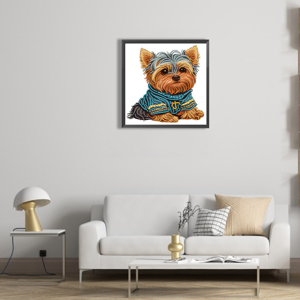 Yorkshire Terrier - Special Shaped Drill Diamond Painting 30*30CM