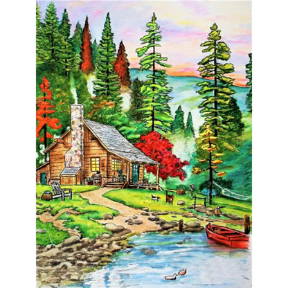 Country Garden - Full Round Drill Diamond Painting 30*40CM