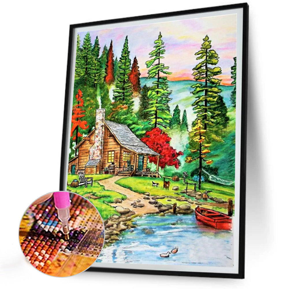 Country Garden - Full Round Drill Diamond Painting 30*40CM